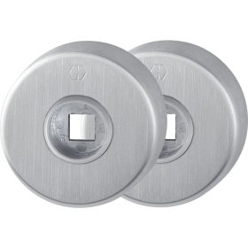 HOPPE kilincsrozetta, kerek, matt nemesacél