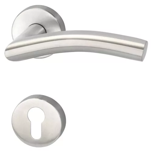 Marchesi rozettás kilincsgarnitúra NEW YORK rozettás PZ 38 - 45 nemesacél