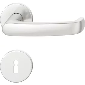   Fsb Kilincsgarnitúra 12 1045 Asl Bb Rozettán Aluminium Ezüst Eloxált