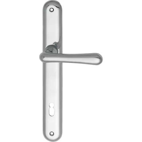 Grundmann Kilincsgarnitúra ELEGANT WG 500 - pajzs BB 90 38-43 alu fényes