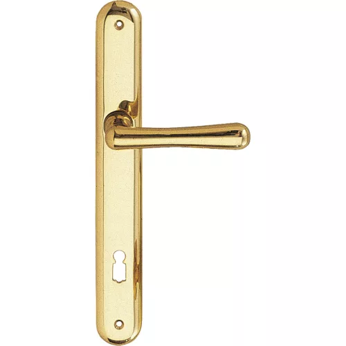 Grundmann Kilincsgarnitúra ELEGANT pajzs BB 90 sárgaréz fényes