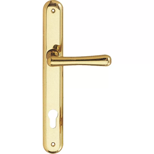 Grundmann Kilincsgarnitúra ELEGANT pajzs PZ 88 sárgaréz fényes