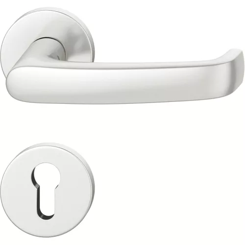 FSB tűzgátló kilincsgarnitúra 79 1045 AGL DIN PZ ezüst eloxált