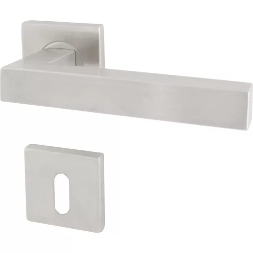 Marchesi rozettás kilincsgarnitúra PULA rozetta BB 38 - 45 nemesacél