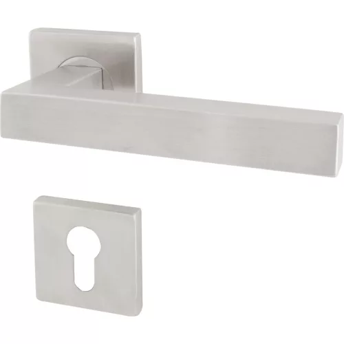 Marchesi rozettás kilincsgarnitúra PULA rozetta PZ 38 - 45 nemesacél