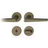 FSB kilincsgarnitúra 12 1005 ASL WC rozettán alumínium középbronz