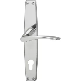   Grundmann Kilincsgarnitúra WG 1000 FAVORIT - pajzs PZ 88 38-43 alu fényes