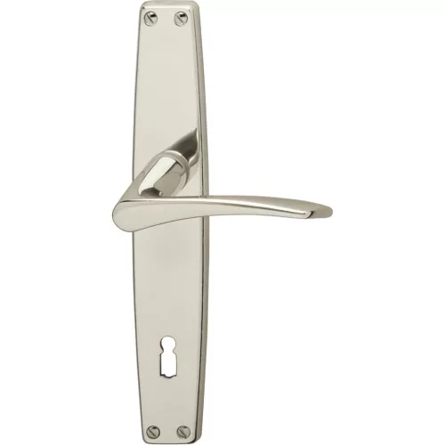 Grundmann Kilincsgarnitúra WG 1000 FAVORIT - pajzs BB 90 38-43újezüst eloxált