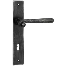   Schörghofer hosszúpajzsos kilincsgarnitúra AIST BB 90 horganyzott antik csiszolt