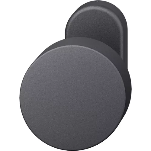 Fsb Ajtógomb Rozettán 7 829  50 mm Fixen Rögzített Matt Fekete