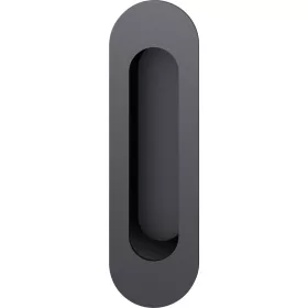   FSB tolóajtó kagyló 42 4250 ovális nyitott alumínium fekete matt