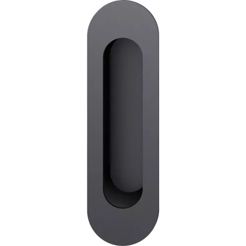 FSB tolóajtó kagyló 42 4250 ovális nyitott alumínium fekete matt