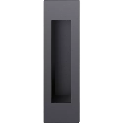 FSB tolóajtó kagyló 42 4251 szögletes nyitott alumínium fekete matt