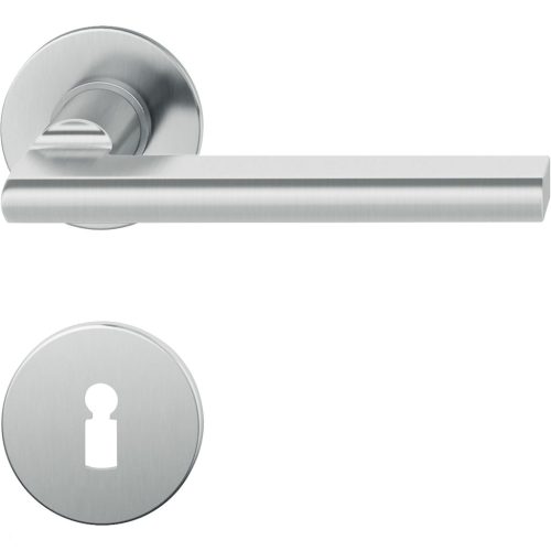 FSB kilincsgarnitúra 10 1035 lapos rozetta BB 38 - 44 nemesacél