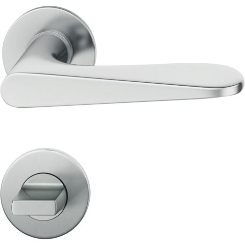 FSB kilincsgarnitúra 10 1144 lapos rozettás WC 38 - 42 nemesacél