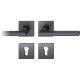FSB kilincsgarnitúra 12 1035 ASL szögletes rozetta PZ fekete matt