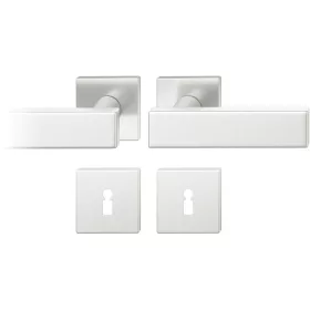   FSB kilincsgarnitúra 12 1003 ASL szögletes rozettaBB ezüst eloxált