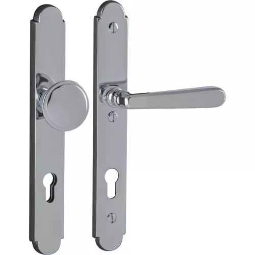 Marchesi biztonsági hosszúpajzsos váltógarnitúra ALT-WIEN PZ 88 krómozott sárgaréz