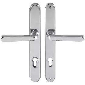   Grundmann biztonsági kilincsgarnitúra ALT-WIEN PZ 92 réz krómozott