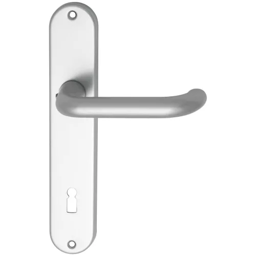 SCH-Line hosszúpajzsos Kilincsgarnitúra U-forma BB 90 38 - 43 ezüst eloxált