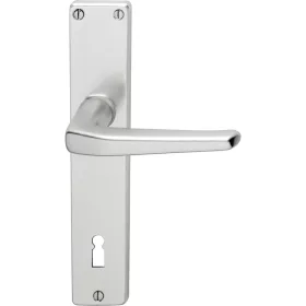   SCH-Line hosszúpajzsos Kilincsgarnitúra EUROPA BB 90 -38 42 mm ezüst eloxált