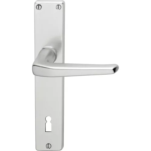 SCH-Line hosszúpajzsos Kilincsgarnitúra EUROPA BB 90 -38 42 mm ezüst eloxált