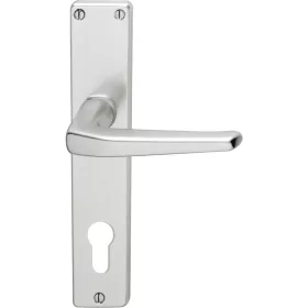   SCH-Line hosszúpajzsos Kilincsgarnitúra EUROPA PZ 88 -38 42 mm ezüst eloxált