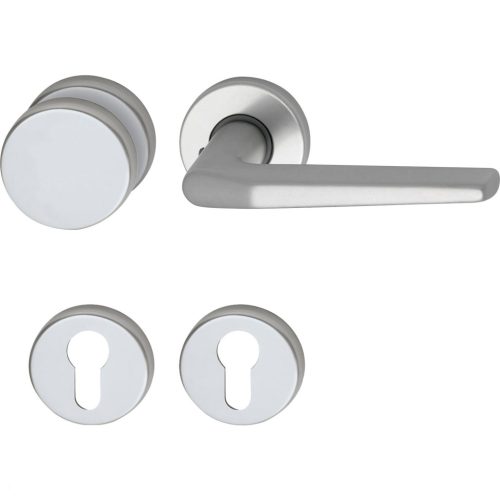 SCH-Line rozettás Váltógarnitúra EUROPA PZ ezüst eloxált