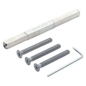   rögzítőszett gyorsstift bizt. kilincsgarnitúrához, ajtóvast. 82-87 mm