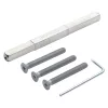 rögzítőszett gyorsstift bizt. kilincsgarnitúrához, ajtóvast. 87-92 mm