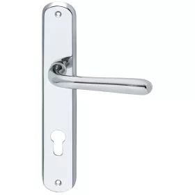   Marchesi hosszúpajzsos kilincsgarnitúra FH SONIA PZ 88 32-45 polírozott sárgaréz