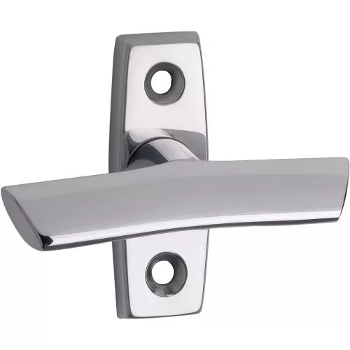 Nyitó fogantyú FAVORIT 1026 7 x 35 mm rozetta 25 x 65 mm fényes alumínium