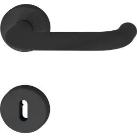 Hewi Rozettás Kilincsgarnitúra Bb 111 38-48 Fekete Matt