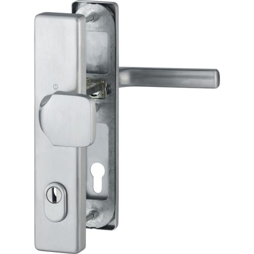 HOPPE DALLAS biztonsági gomb/kilincs garnitúra PZ92 67-72 mm rozsdamentes