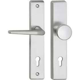   Marchesi kerekgombos váltógarnitúra RIVA 37-49/64-73 cilindervédő nélkül ezüst