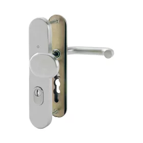   HOPPE PARIS biztonsági gomb/kilincs garnitúra PZ88 57-67 mm rozsdamentes