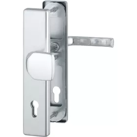   HOPPE LONDON biztonsági gomb/kilincs garnitúra PZ92 67-77 mm ezüst