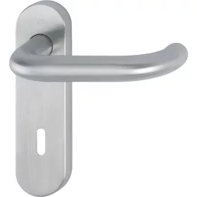   HOPPE PARIS Rövidpajzsos Kilincsgarnitúra BB  nemesacél matt