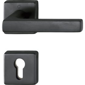   HOPPE DALLAS tűzgátló rozettás kilincsgarnitúra PZ sárgaréz- fekete