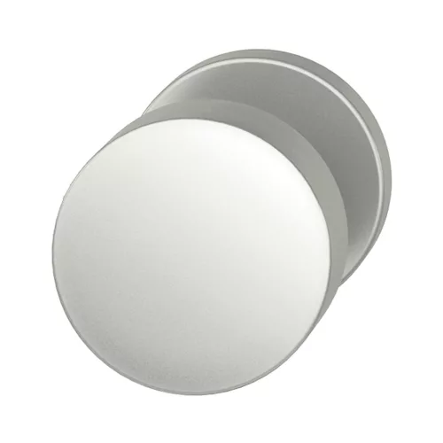 Fsb Ajtógomb 23 829 Rozettán  50 mm Fix 55 mm Ezüst Eloxált
