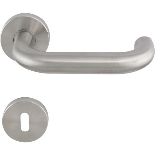 Solido rozettás kilincsgarnitúra TALIN BB 38 45 nemesacél matt