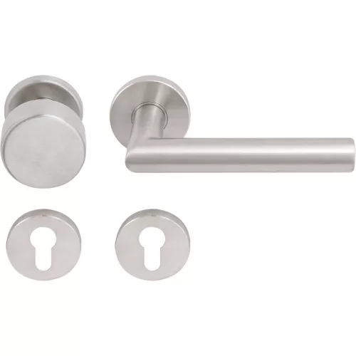 Solido rozettás váltógarnitúra Norwegen PZ stift matt nemesacél