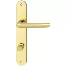   Marchesi hosszúpajzsos kilincsgarnitúra MARCHESIPRAG WC 90 jobbos rézszínű PVD