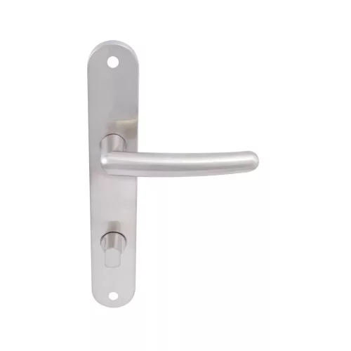 Marchesi hosszúpajzsos kilincsgarnitúra SPRAG WC 90 jobbos matt nikkel