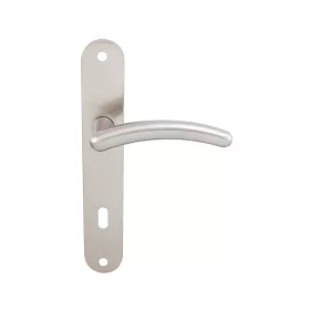   Marchesi hosszúpajzsos kilincsgarnitúra GENF BB 90 matt nikkel