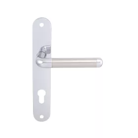   Marchesi hosszúpajzsos kilincsgarnitúra MONACO PZ 88 krómozott/matt nemesacél