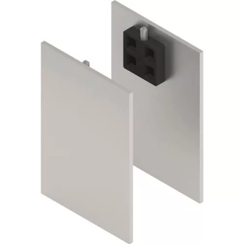 Takarósapka oldalprofilhoz üveg Solido 80 nemesacél hatású