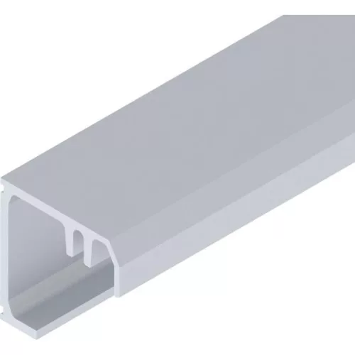 SOLIDO 100/HELM szerelőprofil méretre vágva L=6000 mm ezüst eloxálva