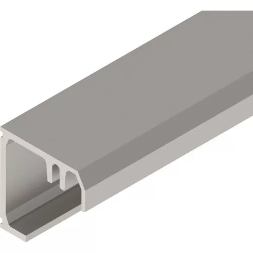 SOLIDO 100/HELM szerelőprofil méretre vágva L=6000 mm nemesacél hatás