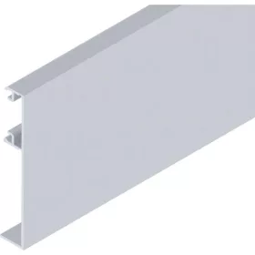   SOLIDO 100/HELM előlap üveg méretre vágva ezüst eloxált